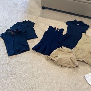 Pre-school uniform lot 8 pieces